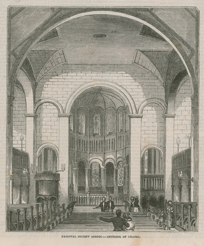 Ulusal Dernek - şapelin içi by English School