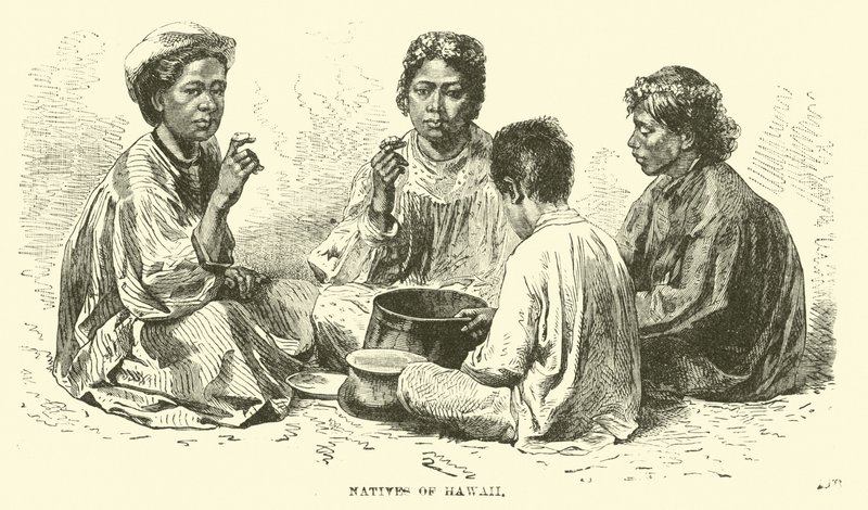 Hawaii Yerlileri by English School