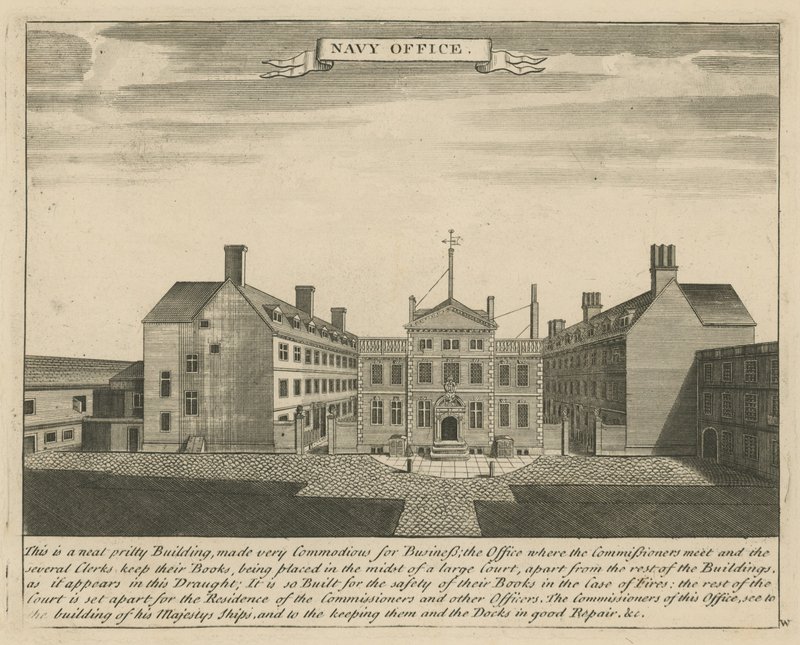 Donanma Ofisi, Londra by English School