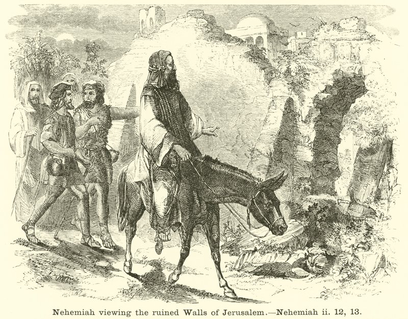 Nehemya, Kudüs