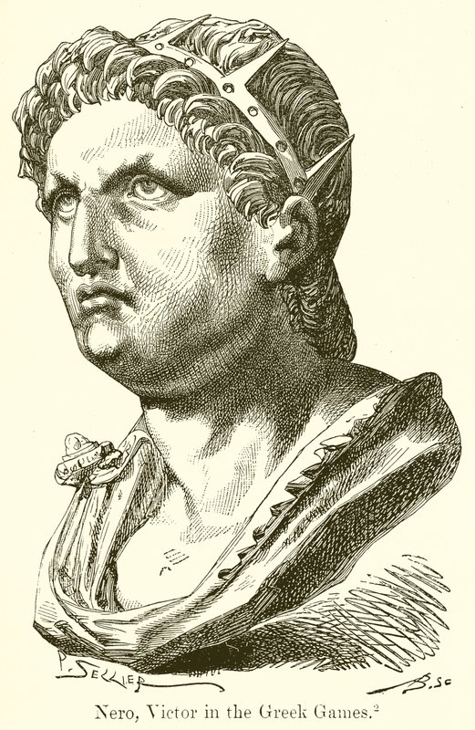 Nero, Yunan Oyunlarında Victor by English School