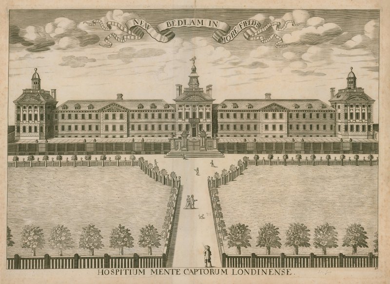 New Bedlam Hastanesi, Moorfields, Londra by English School