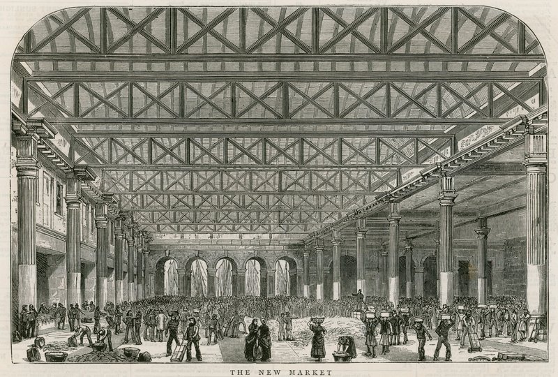 Yeni Billingsgate Pazarı by English School