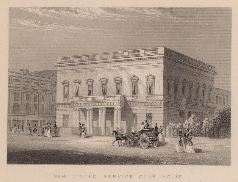 New United Service Club House, Londra by English School