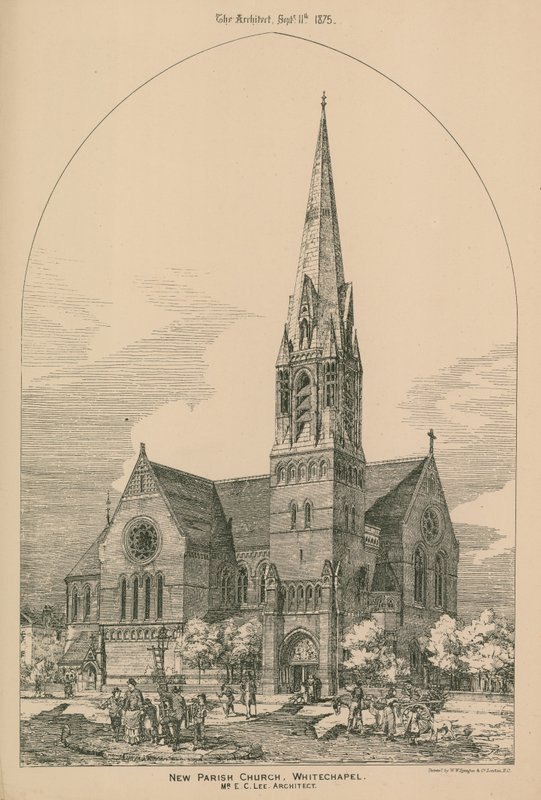 Yeni bölge kilisesi, Whitechapel by English School