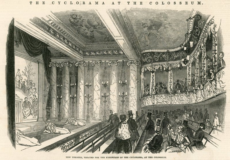 Yeni tiyatro, Cyclorama