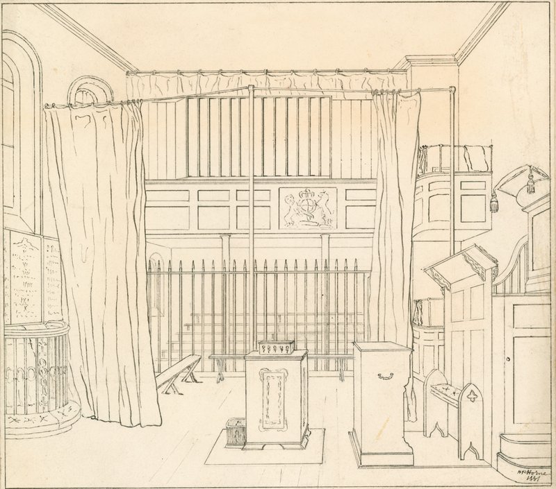Newgate Şapeli by English School