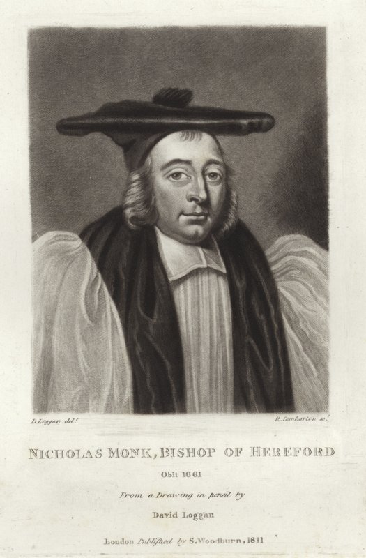 Nicholas Monk, Hereford Piskoposu by English School