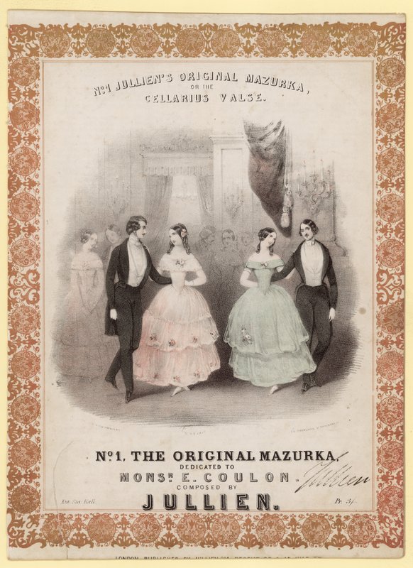 No 1 Juliens Orijinal Mazurka veya Cellarius Valse by English School