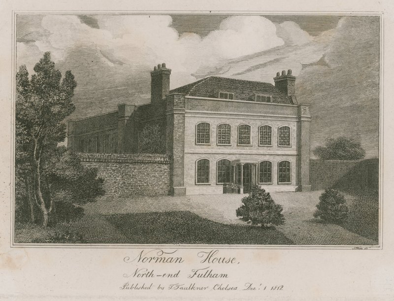 Norman Evi, kuzey uç Fulham by English School