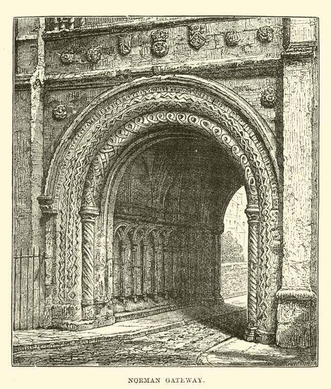 Norman ağ geçidi by English School