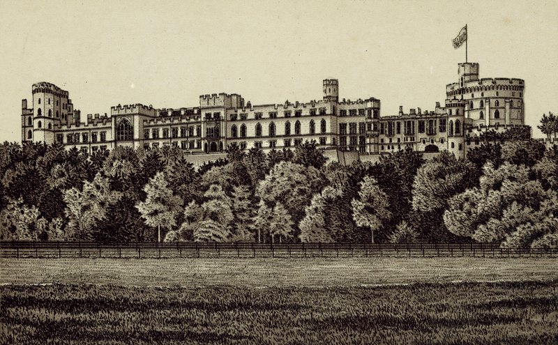 Kuzey Cephesi, Windsor Kalesi by English School