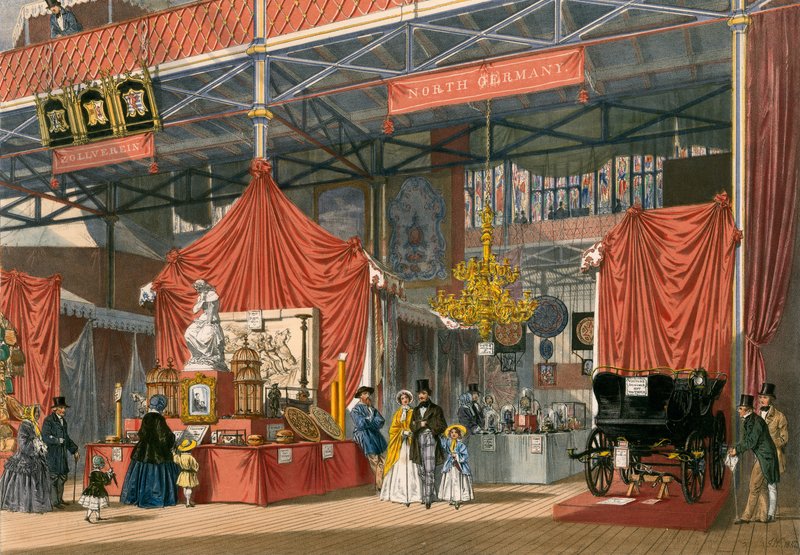 Kuzey Almanya, 1851 Büyük Sergisi by English School