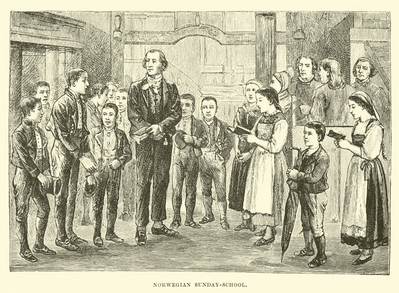 Norveç Pazar okulu by English School