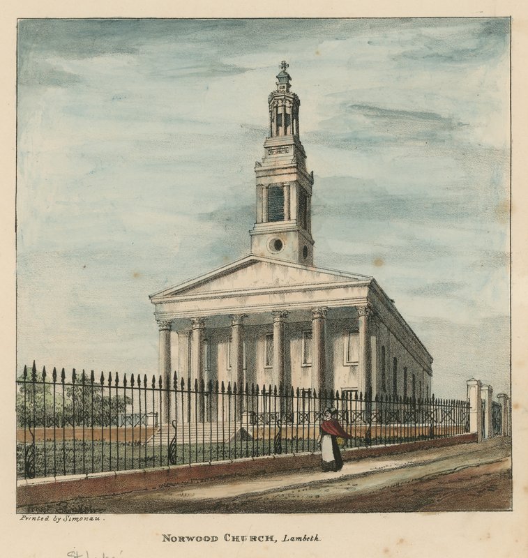 Norwood Kilisesi, Lambeth, Londra by English School