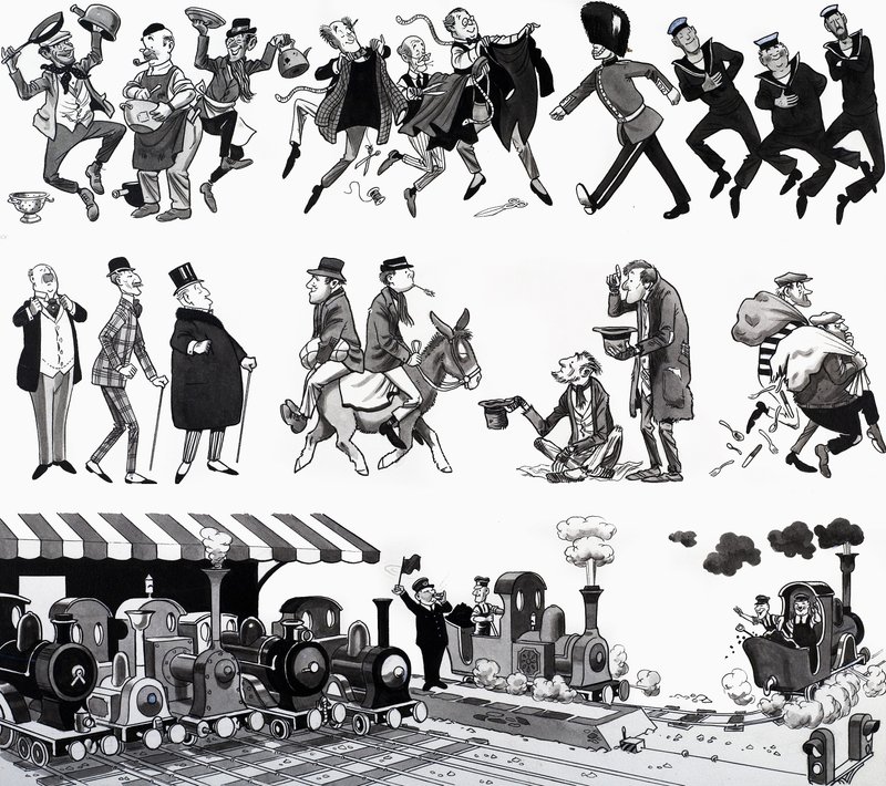 Tekerleme illüstrasyon by English School