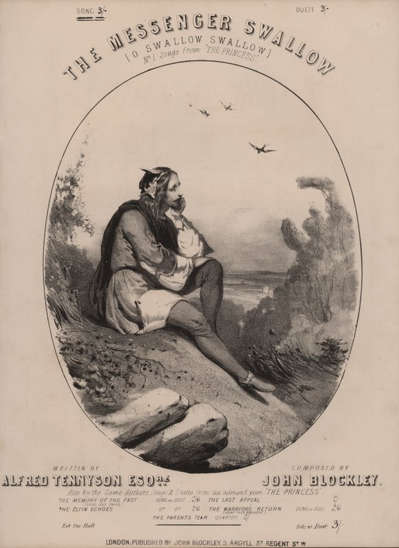 O Swallow Swallow, Tennyson