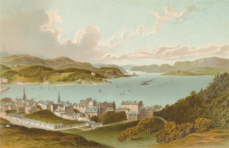 Oban Bay und Sound of Kerrera by English School