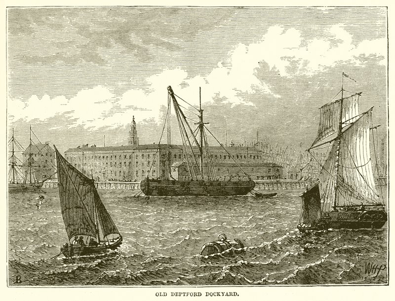 Eski Deptford Tersanesi by English School