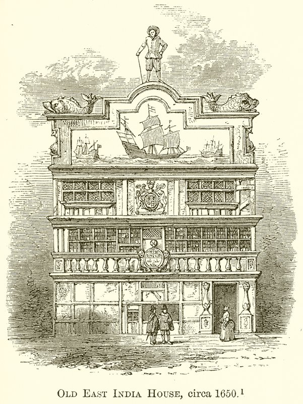 Eski Doğu Hindistan Evi, yaklaşık 1650 by English School
