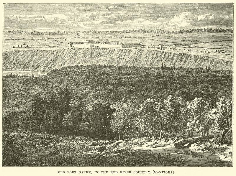Eski Fort Garry, Red River Country, Manitoba
