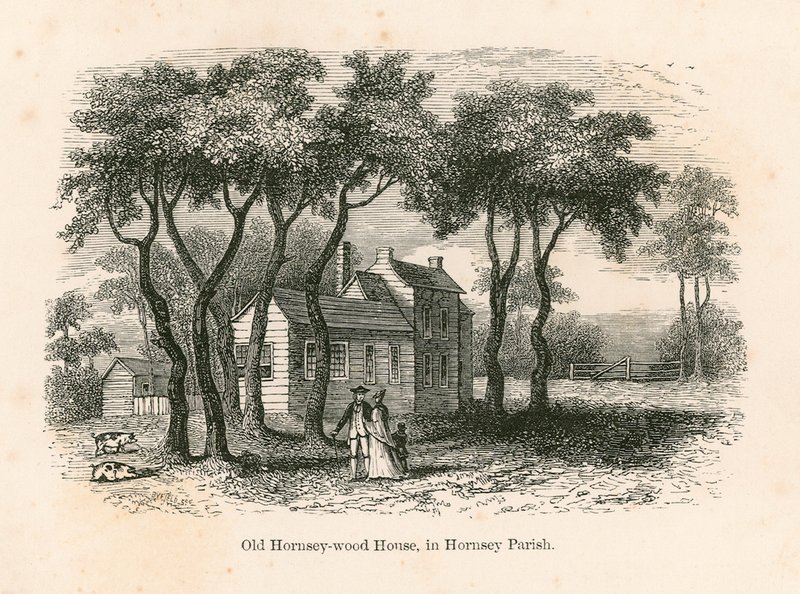 Eski Hornsey Wood House, Hornsey Wood, Londra by English School