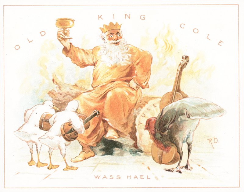 Eski King Cole, Noel Kartı by English School