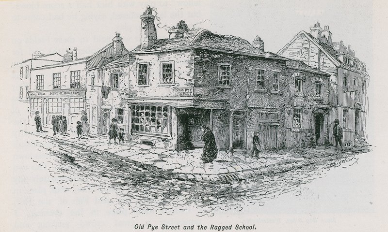 Eski Pye Caddesi ve Düzensiz Okul by English School