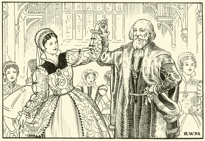 Eski Sebastian Cabot Dansı (kağıt üzerine mürekkep) by English School