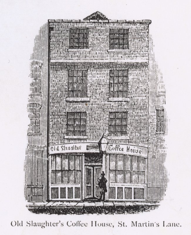 Eski Slaughters Kahve Evi, St Martins Lane by English School