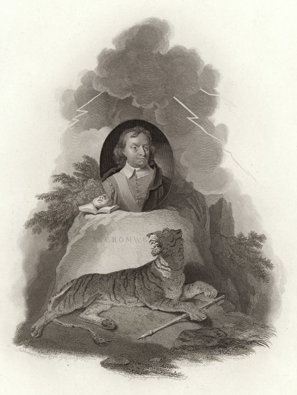 Oliver Cromwell by English School