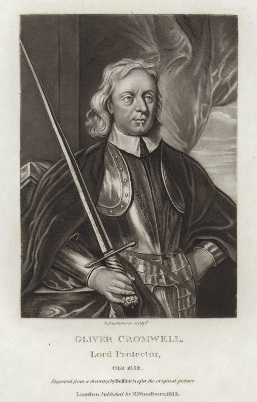 Oliver Cromwell by English School