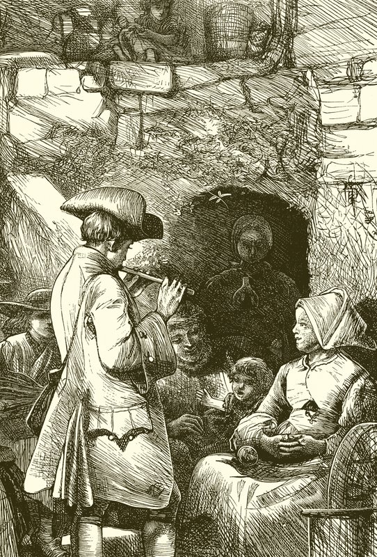 Oliver Goldsmith Gece Konaklaması İçin Oynarken by English School
