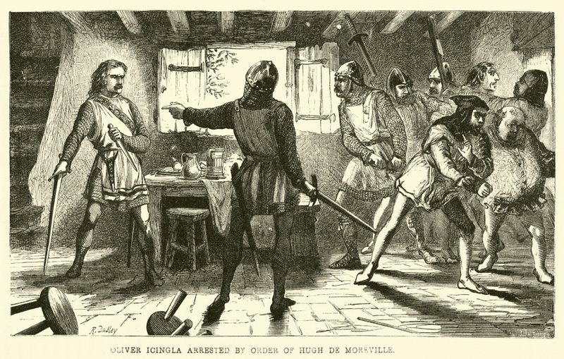 Oliver Icingla, Hugh de Morville