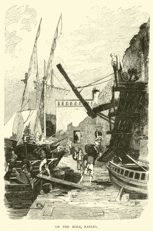 Köstebek üzerinde, Napoli by English School