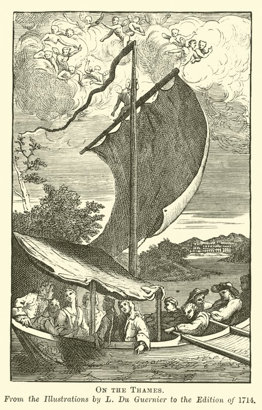 Thames üzerinde by English School