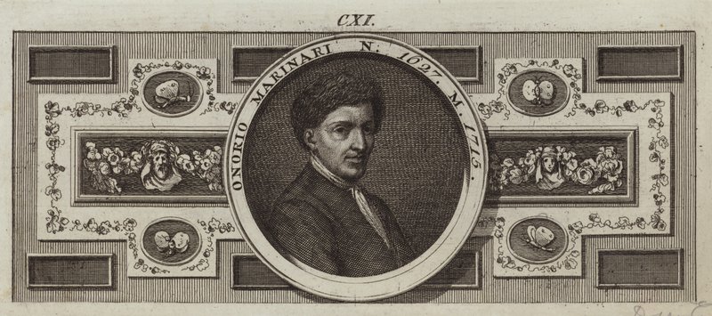 Honorius Marinari by English School