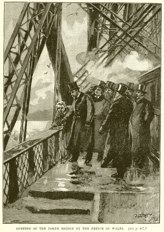 Galler Prensi tarafından Forth Bridge