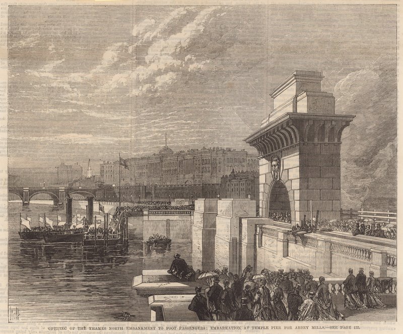Kuzey Thames Dolgusunun yaya yolcularına açılması by English School