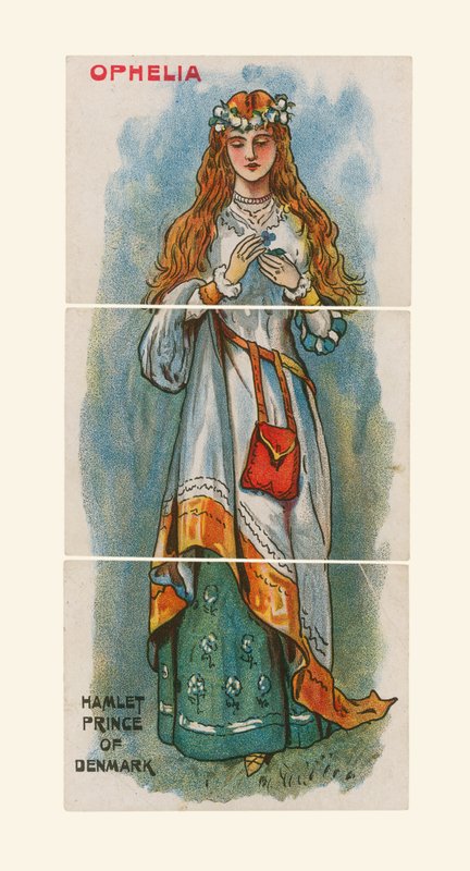 Ofelia, Hamlet by English School