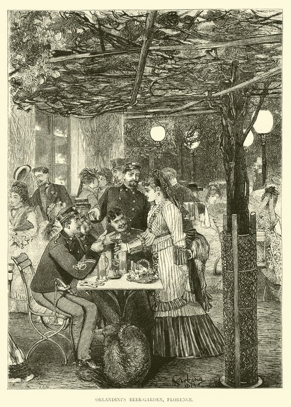 Orlandints Bira Bahçesi, Floransa by English School