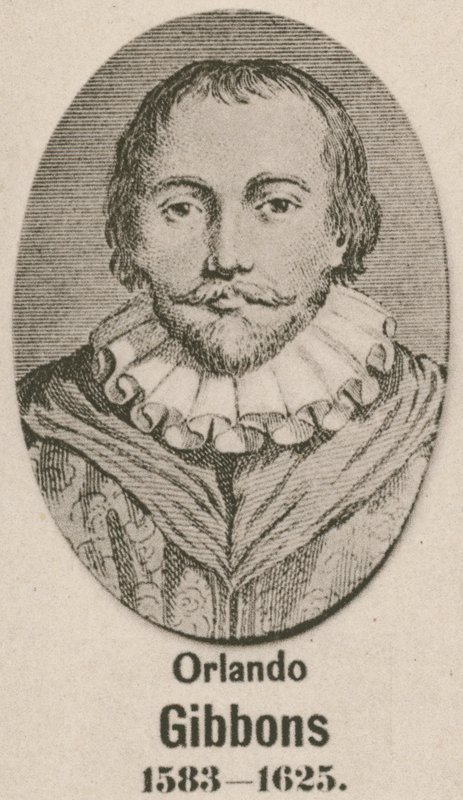 Orlando Gibbons (gravür) by English School