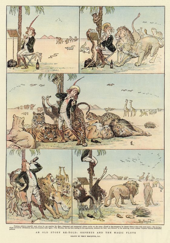 Orpheus ve Sihirli Flüt by English School