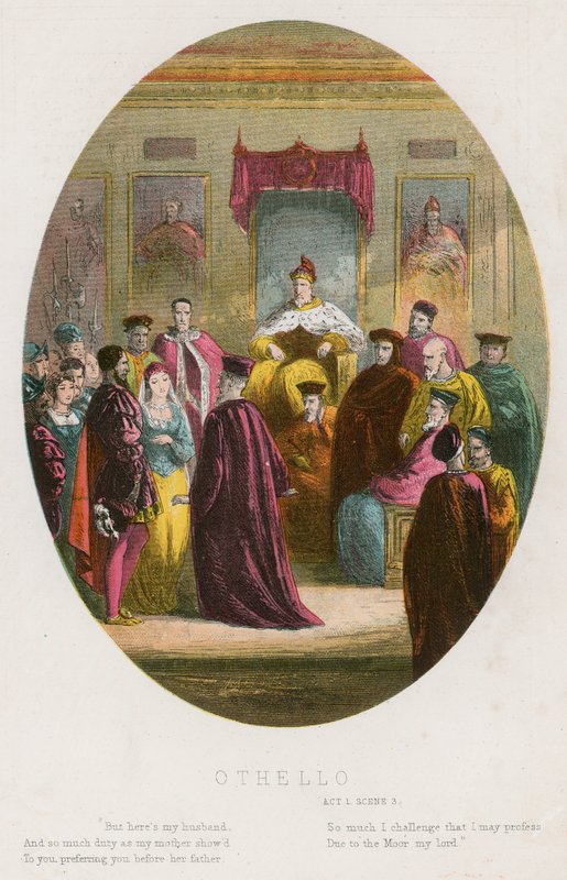 Othello, 1. Bölüm sahnesi iii by English School