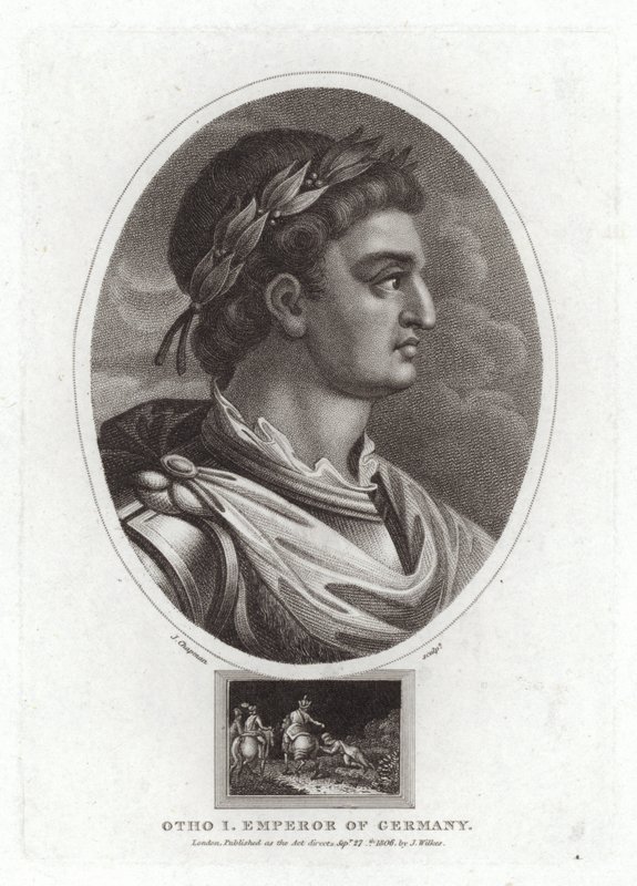 Otho I Almanya İmparatoru by English School