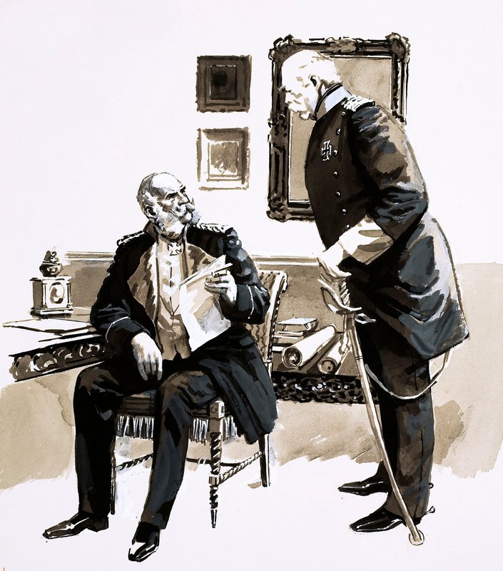 Otto Von Bismarck, Kral William