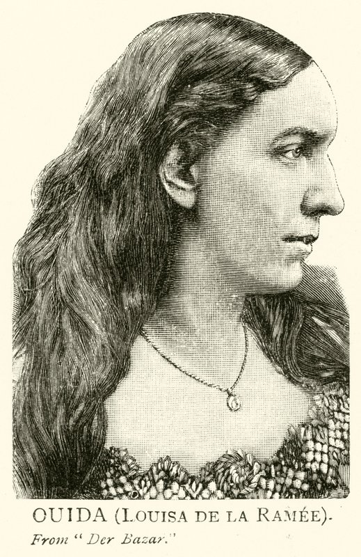 Ouida, Louisa de la Ramee (gravür) by English School