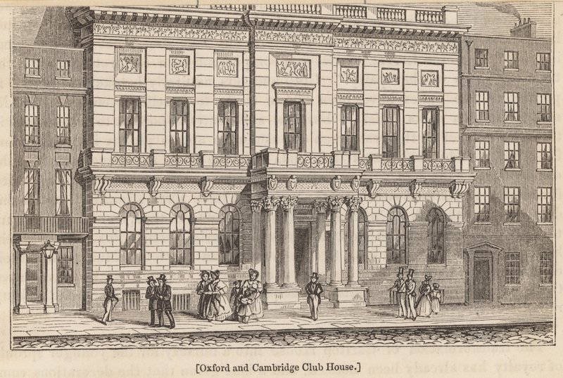 Oxford ve Cambridge Club House, Londra by English School