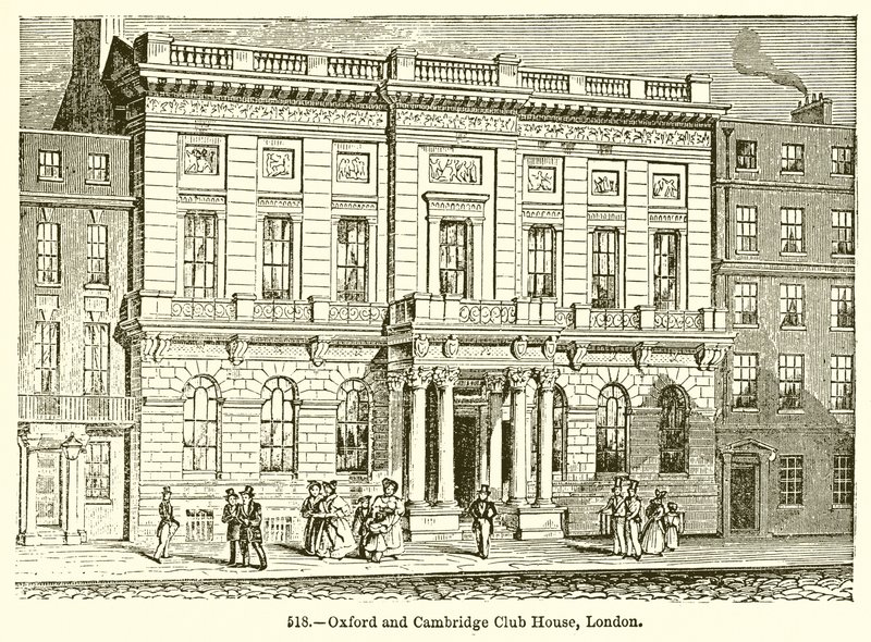 Oxford ve Cambridge Club House, Londra by English School