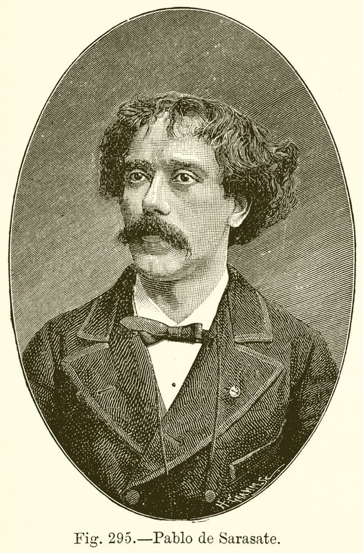 Pablo de Sarasate by English School
